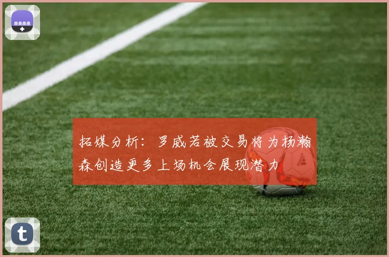 拓媒分析：罗威若被交易将为杨瀚森创造更多上场机会展现潜力